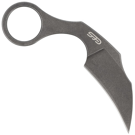 Böker Plus Bad Moon Karambit Neck Knife, Black Stonewash D2 by Simon Frömel (02BO078)