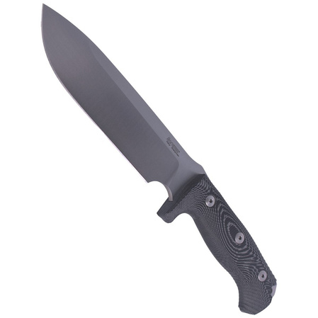 LionSteel Black Micarta, Fixed Satin Blade (M7 MS)