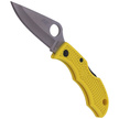 Nóż składany Spyderco Ladybug 3 Salt FRN Yellow Plain (LYLP3)