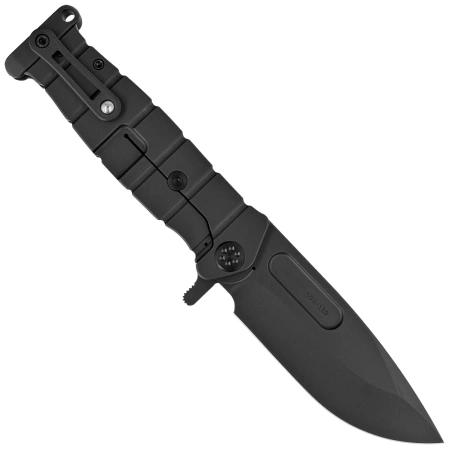 Medford USMC FF Black DLC Titanium, Black HW/Clip, Black DLC S45VN by Greg Medford (MK2044TQ-30PV-TFCF-PP)