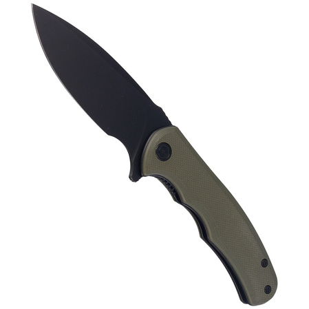 Civivi Mini Praxis Knife OD Green G10, Black Stonewashed D2 (C18026C-1CP)