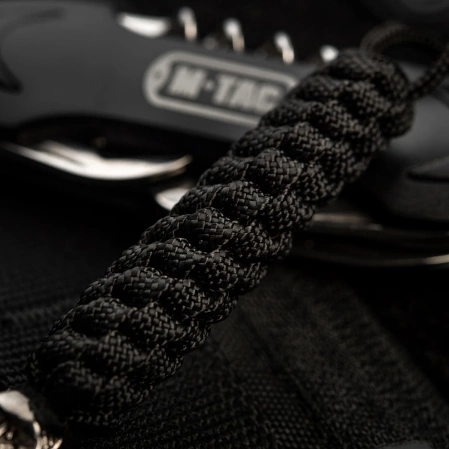 M-Tac knife lanyard Helix Skull Black paracord (TMLHS-BK)