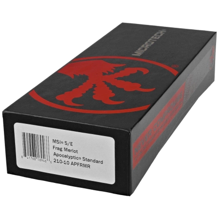 Microtech MSI S/E Knife Merlot Frag Aluminium, Apocalyptic M390MK by Tony Marfione (210-10APFRMR)