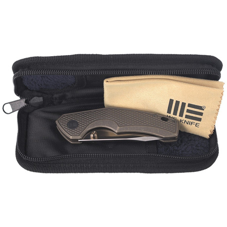 WE Knife Gnar Bronze Titanium, Satin CPM S35V by Matt Degnan (917A)