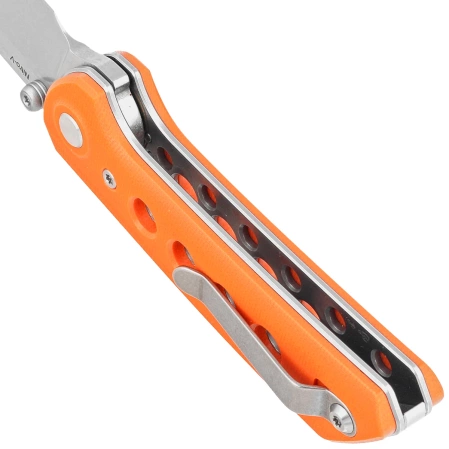 Nóż składany Reate PL-XT Orange G10, Stonewashed Nitro-V
