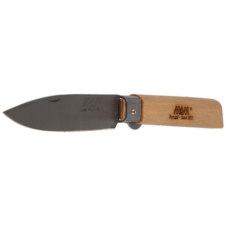 MAM Operario Pocket Knife with Blade Lock, Light Beech Wood (2036/3-A-B-LW)