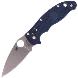 Spyderco Manix 2 FRCP Dark Blue, CPM S110V Plain (C101PDBL2)