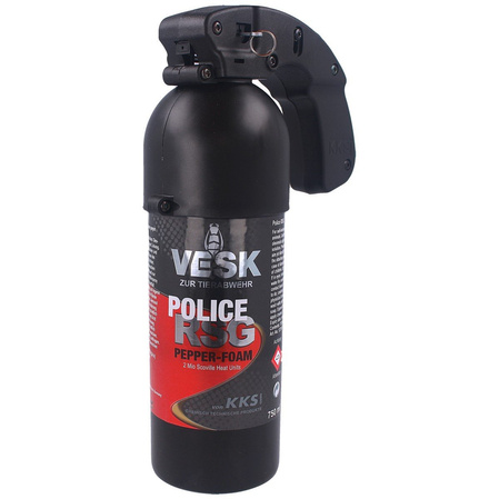 KKS VESK RSG Police Foam 2mln SHU pepper gas, Stream 750ml (12750-F)