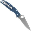 Nóż składany Spyderco Endura 4 Lightweight Cobalt Blue FRN, Satin CPM SPY27 by Sal Glesser (C10PCBL)