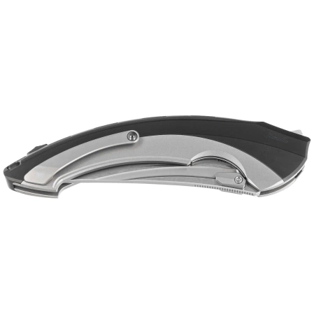 Nóż składany RikeKnife Lamella Black DLC Titanium, Satin M390 (RK-Lamella-BP)