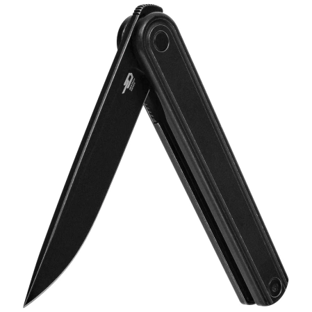 Nóż składany Bestech Ink Black Titanium, Black PVD / Stonewashed MagnaCut by Denis Simonutti (BT2502D)