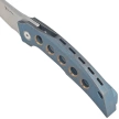 Nóż składany Reate Velocity Blue/Bronze Titanium, Belt Satin Elmax by Tashi Bharucha