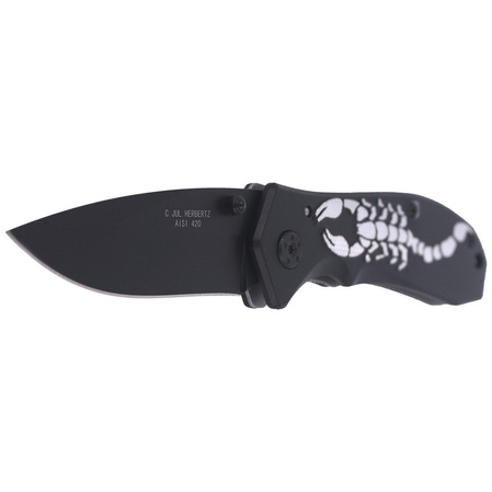 Herbertz Solingen Scorpion Black Aluminium, Black Blade (44067 - 217911)