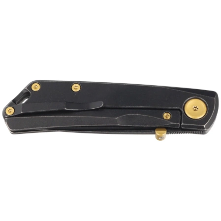 Real Steel Luna Boost Blackout Black Titanium, Blackwashed N690 by Poltergeist Works (7072)