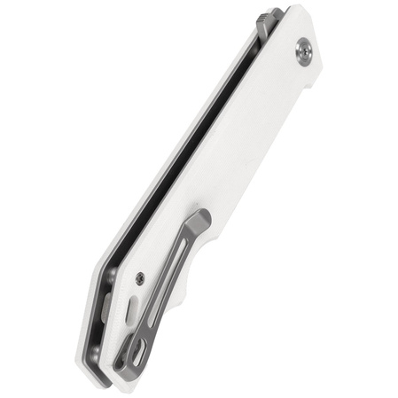 Nóż składany Kubey Knife Pylades Ivory G10, Satin AUS-10 (KU253G)