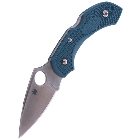 Spyderco Dragonfly 2 Lightweight Knife Blue FRN, Satin K390 by Sal Glesser (C28FP2K390)