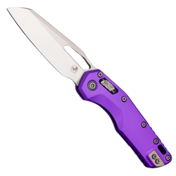Microtech MSI S/E Knife Purple Aluminum, Stonewashed M390MK by Tony Marfione (210-10PU)