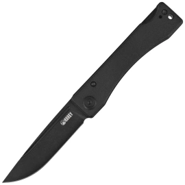 Nóż składany Kubey Akino Black G10, Blackwashed 14C28N by Tiguass (KU2102D)