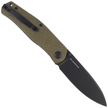 Nóż składany Civivi Sokoke Green Burlap Micarta, Black Stonewashed 14C28N by Ray Laconico (C22007-2)