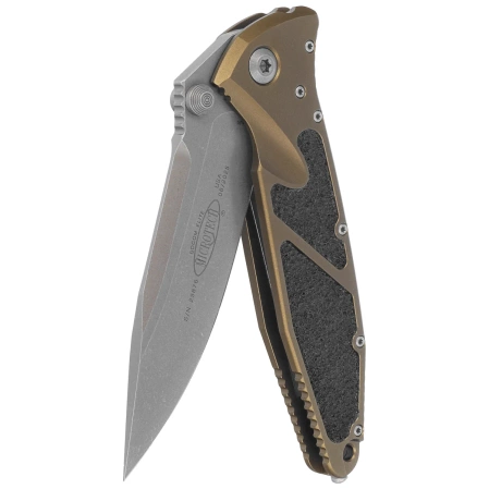 Microtech Socom Elite S/E-M Knife OD Green Aluminum, Apocalyptic M390 by Tony Marfione (160-10APOD)