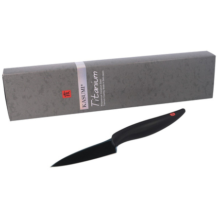 Kasumi Blue Titanium Paring Knife 80mm (22008/B)