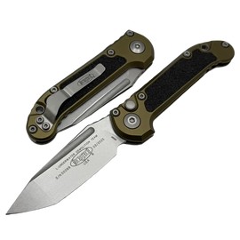 Nóż automatyczny Microtech LUDT Gen III T/E OD Green Aluminium, Stonewashed M390MK by Tony Marfione (1136-10OD)