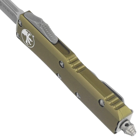 Nóż automatyczny OTF Microtech UTX-85 S/E OD Green Aluminium, Apocalyptic M390 (231-10APOD)