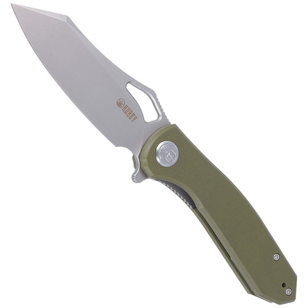 Nóż składany Kubey Drake Green G10, Bead Blasted D2 by Maksim Tkaczuk (KU310C)