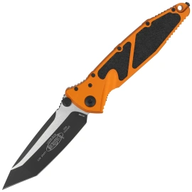 Nóż składany Microtech Socom Elite T/E-M Tactical Orange Tangerine Aluminum, Black M390MK by Tony Marfione (161-1OT)