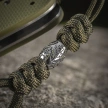 M-Tac knife lanyard Zeus Stainless Steel Olive paracord (TMLZSSS-OD)