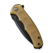 Civivi Mini Praxis Knife Bead Blasted Ultem, Black D2 (C18026C-5)