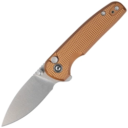 Civivi Mini Shakan Knife Coyote Brown Aluminium, Satin Nitro-V (C20052F-3)