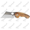 Nóż składany Bestech Skirmish Natural Olivewood, Satin 154CM (BL06B)