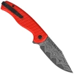Nóż składany Civivi Stormhowl Red Aluminum, Damascus (C23040B-DS1)
