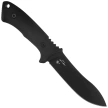 Spartan Blades Harsey Nessmuk Knife Black Polymer, Black 1095 Cro-Van by William W. Harsey (SBSL005BK)