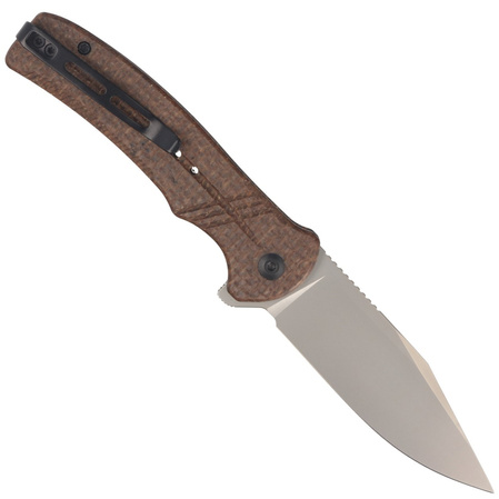 CIVIVI Cogent Brown Micarta, Bead Blasted (C20038D-6)