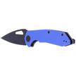 Kubey Knife Coeus Blue G10, Dark Stonewashed D2 (KU122G)