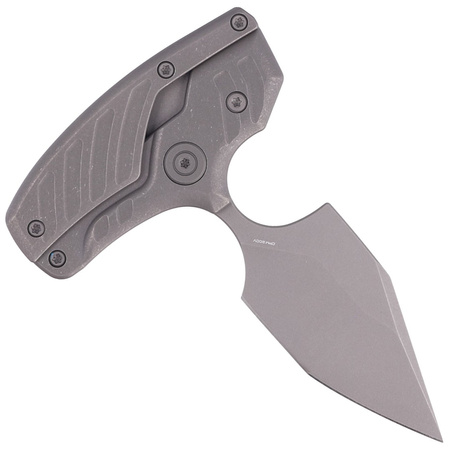 WE Knife Typhoeus Gray Titanium, Gray Stonewashed CPM 20CV (WE21036B-2)