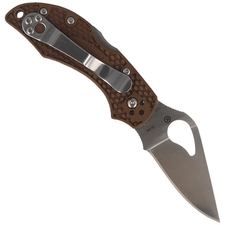Spyderco Byrd Robin 2 FRN Brown PlainEdge (BY10PBN2)