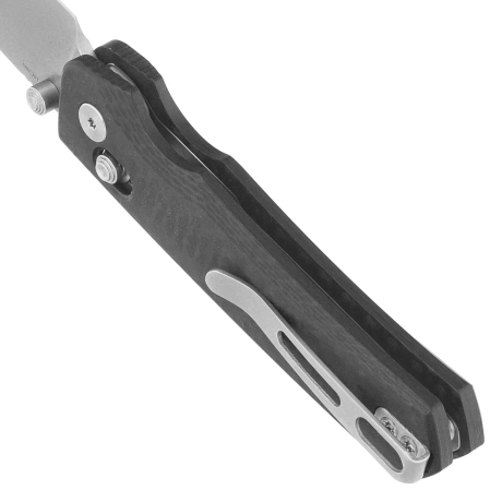 Remette Aurora Knife Black G10, Sandblasting 14C28N (AURA-G1)