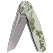 Kubey Carve Knife Digital Camo G10, Beadblasted AUS-10 (KB237H)