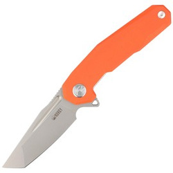 Nóż składany Kubey Carve KB237I Orange G10, Bead Blasted AUS-10