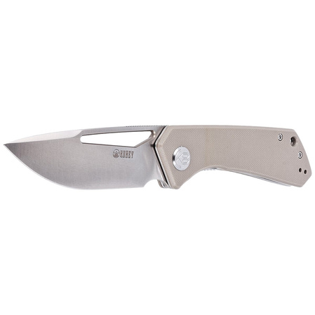 Kubey Thalia Knife Tan G10, Satin D2 (KU331F)