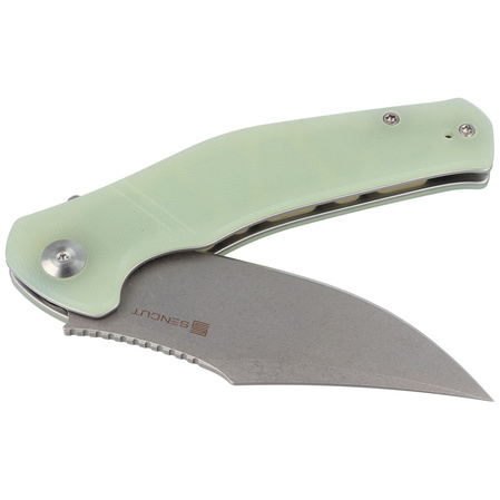 Sencut Episode Natural G10, Stonewashed 9Cr18MoV (SA04C)