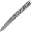 Fox Vulpis LE No 152/300 Pocket Knife Sterling Silver 925, Polished M390 (FX-VP130 AG)