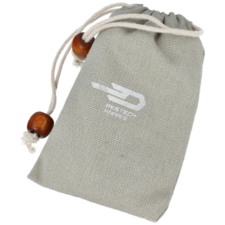 Bestech The Reticulan Neck Knife Blue / Colorful Titanium, Damascus by Elijah Isham (BT1810L)