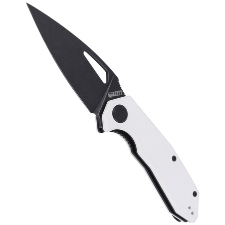 Kubey Knife Coeus Ivory G10, Dark Stonewashed D2 (KU122F)