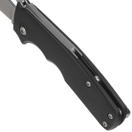 Nóż składany Demko Shark Cub Slicer Shark Black GRN, Stonewashed AUS10A by Andrew Demko (SC-10A-GRNBLK-SS)