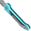 Microtech LUDT Gen III T/E Automatic Knife Turquoise Aluminum, Stonewashed P/S M390MK by Tony Marfione (1136-11TQ)