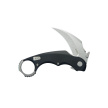 Kubey Rogue Pikal Karambit Knife Black G10, Stonewashed 14C28N by MUZI Design (KU298A)